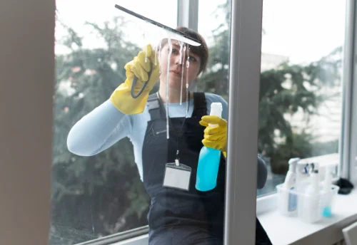 Nettoyage de vitres intérieures et extérieures à Saint-Seine-en-Bâche